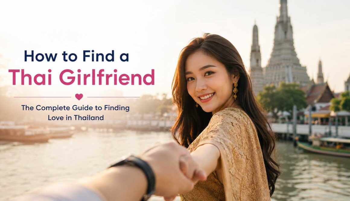 Beautiful Thai woman smiling in Bangkok, Thailand, representing a guide on how to find a Thai girlfriend.