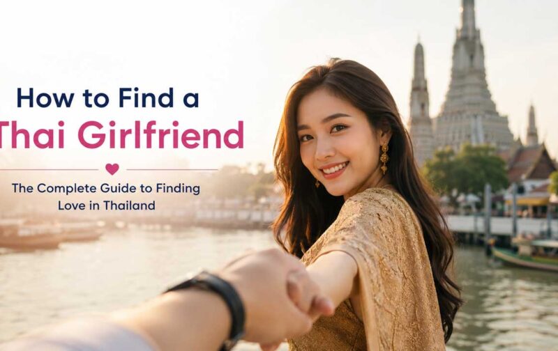 How to Find a Thai Girlfriend in Thailand Beautiful Thai woman smiling in Bangkok, Thailand, representing a guide on how to find a Thai girlfriend.